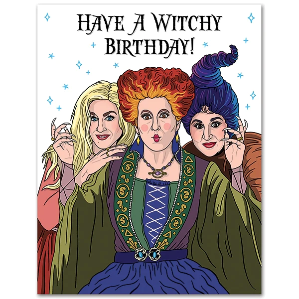 Card Have A Witchy Birthday Hocus Pocus