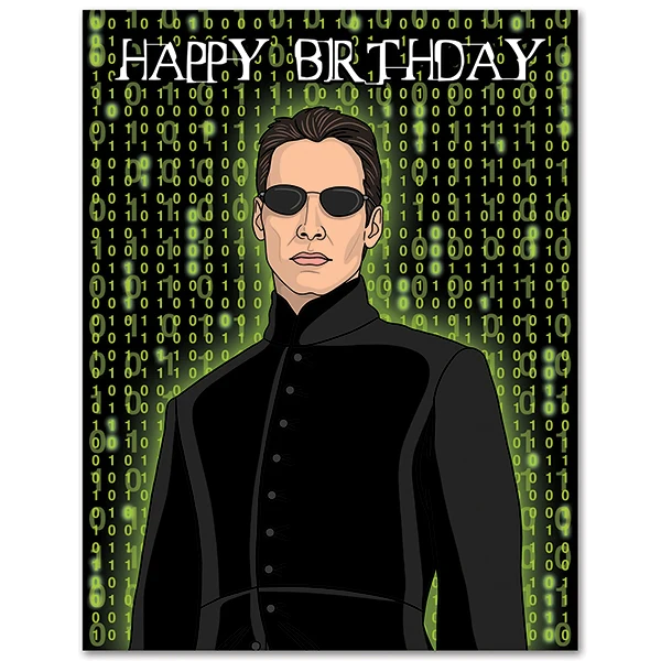 Card Matrix Happy Birthday