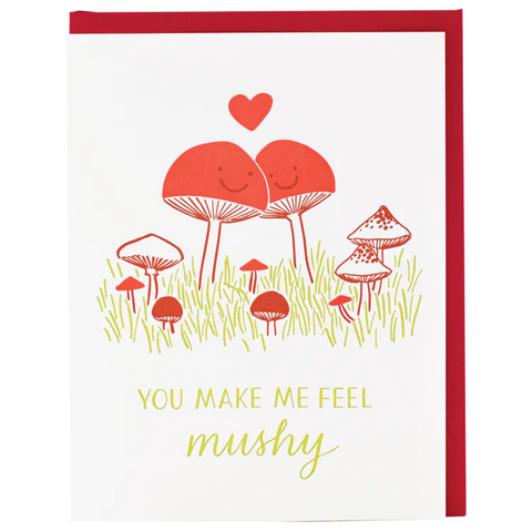 Card Mushrooms Love