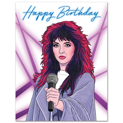 Card Running Up That Hill Birthday Kate Bush