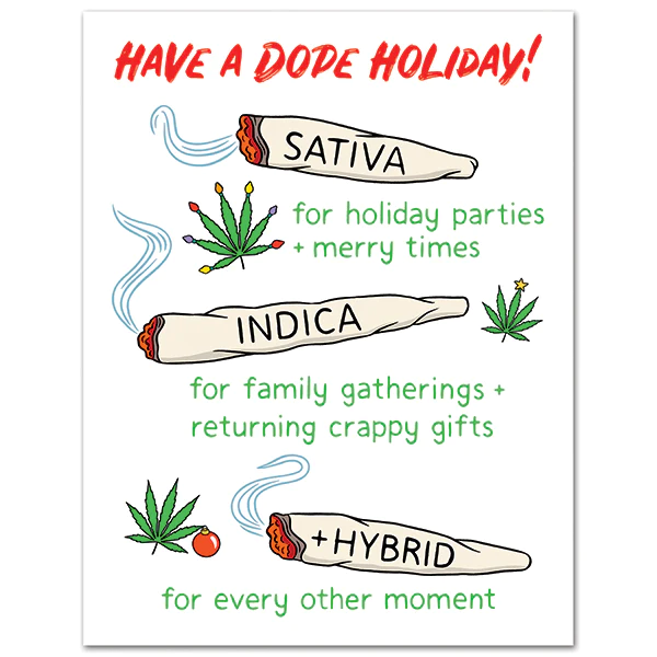 Card Have A Dope Holiday Christmas