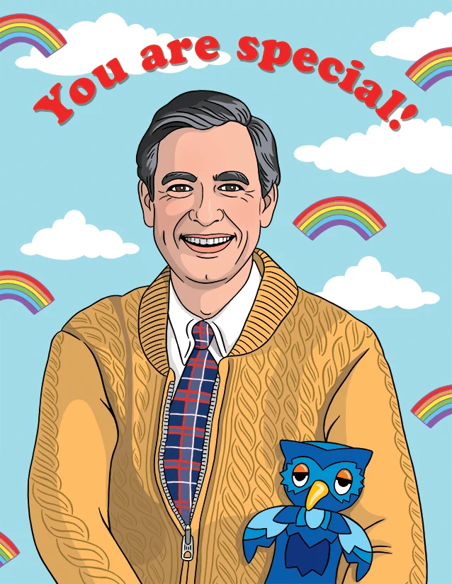 Card Mister Rogers You Are Special Birthday