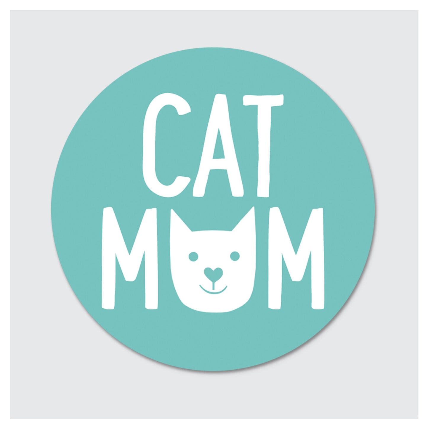 Cat Mom Sticker
