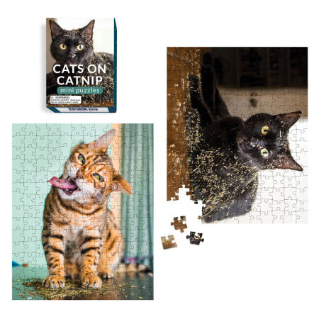 Cats On Catnip Mini Puzzle Kit