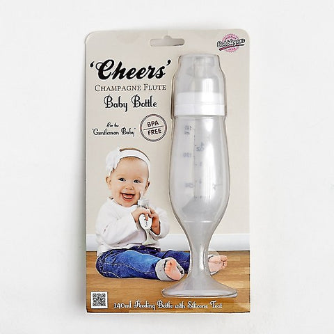Cheers Champagne Baby Bottle