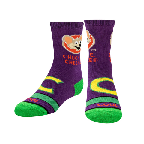 Chuck E. Cheese Kid's Socks 4-7