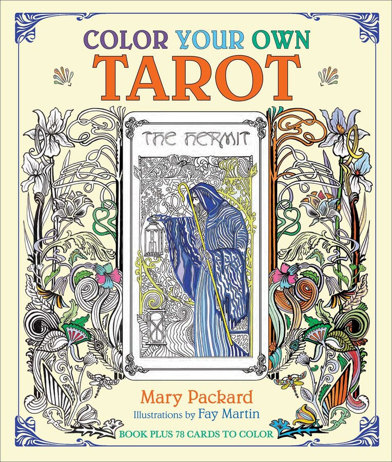 Color Your Own Tarot Card Deck