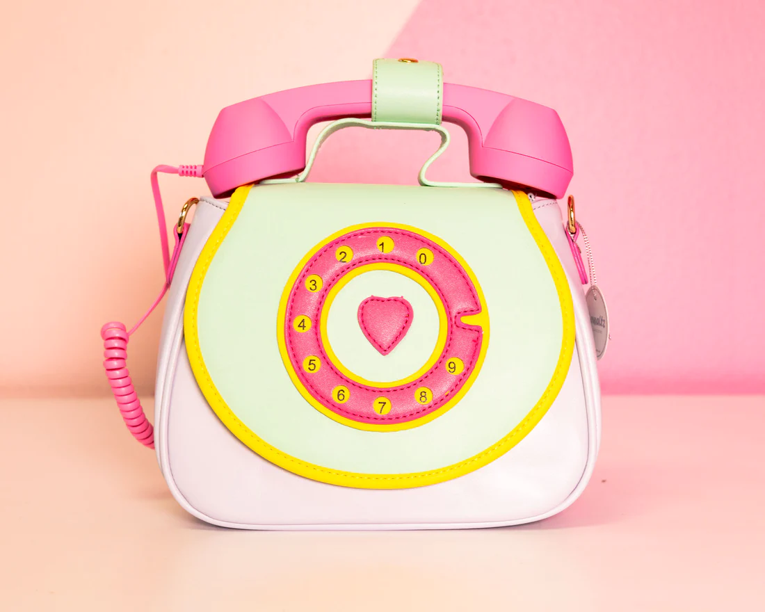 Convertible Phone Handbag Cotton Candy