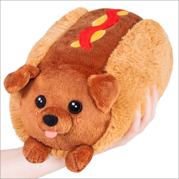 Mini Dachshund Hot Dog Plush 7"