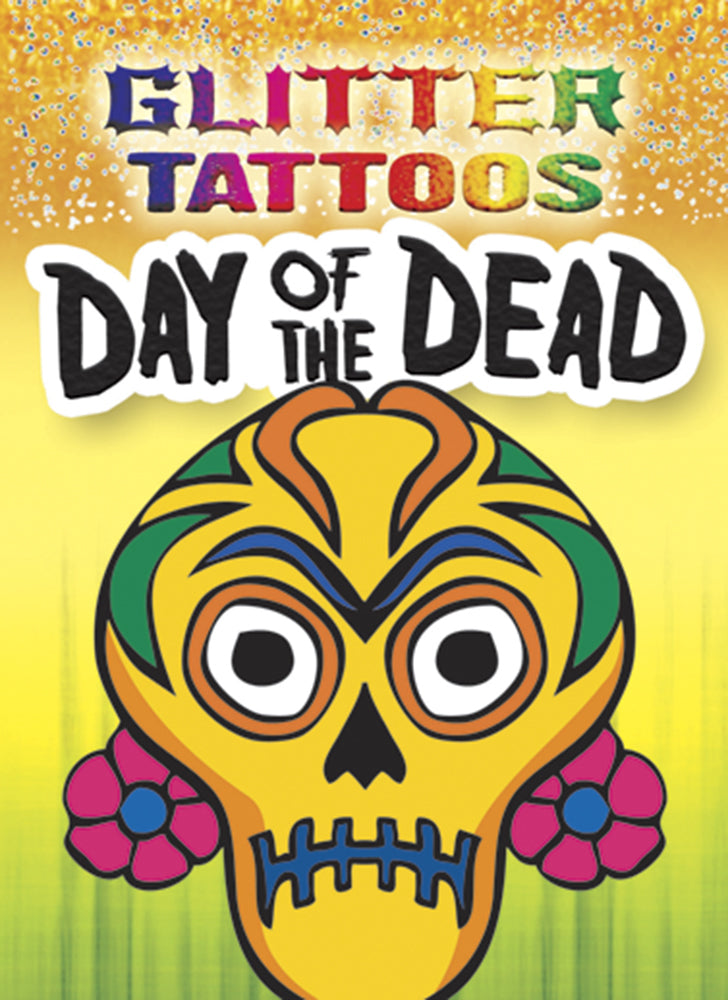 Glitter Day Of The Dead Tattoos