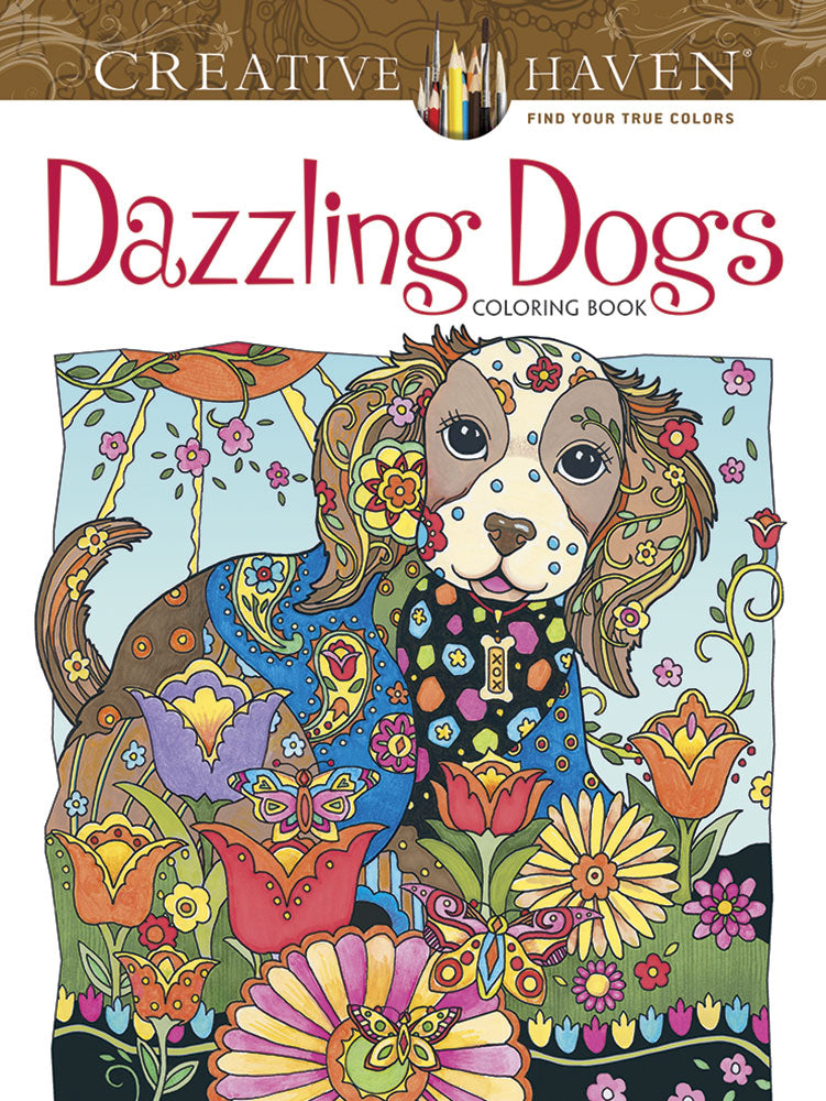 Dazzling Dogs Coloring Book Creative Haven