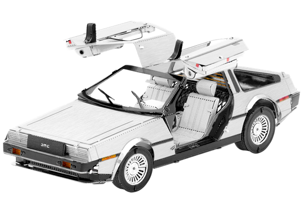 DeLorean Metal Model