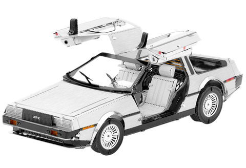 DeLorean Metal Model
