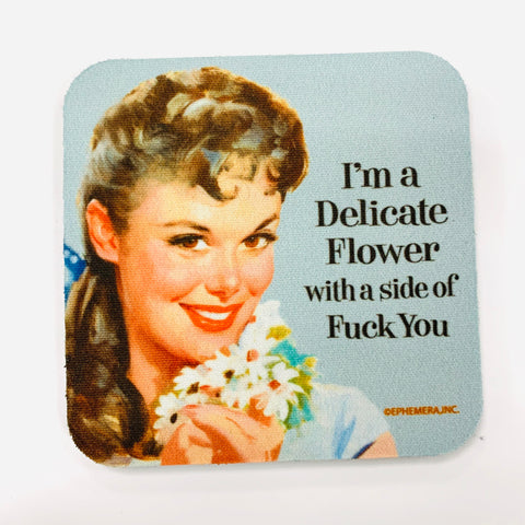 Delicate Flower Coaster