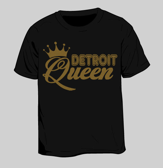 Detroit Queen Kid's T-Shirt