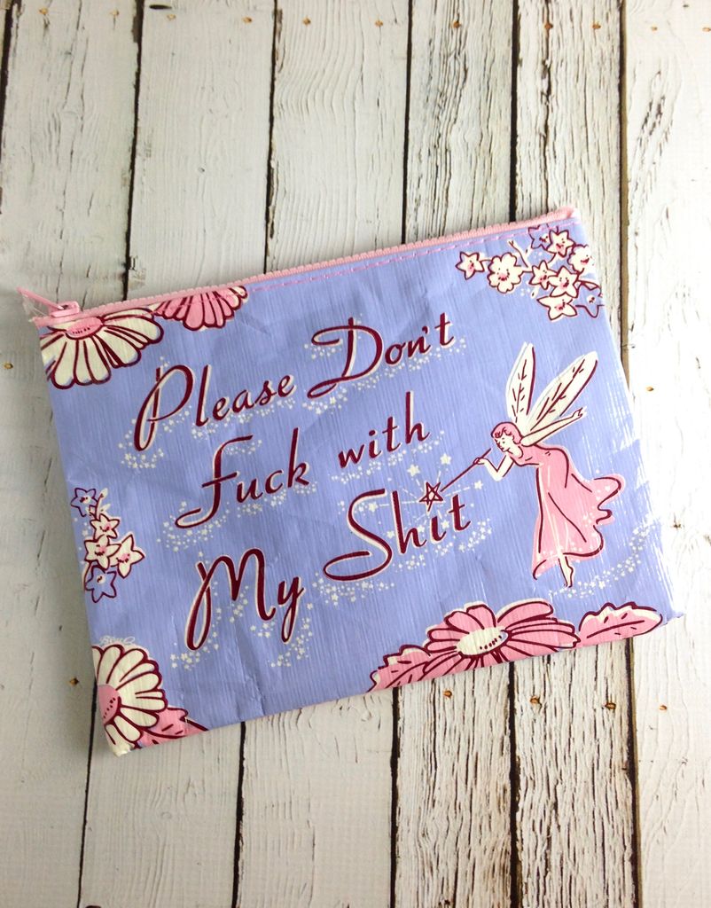 Blue Q Zipper Pouch - Thumbnail 3