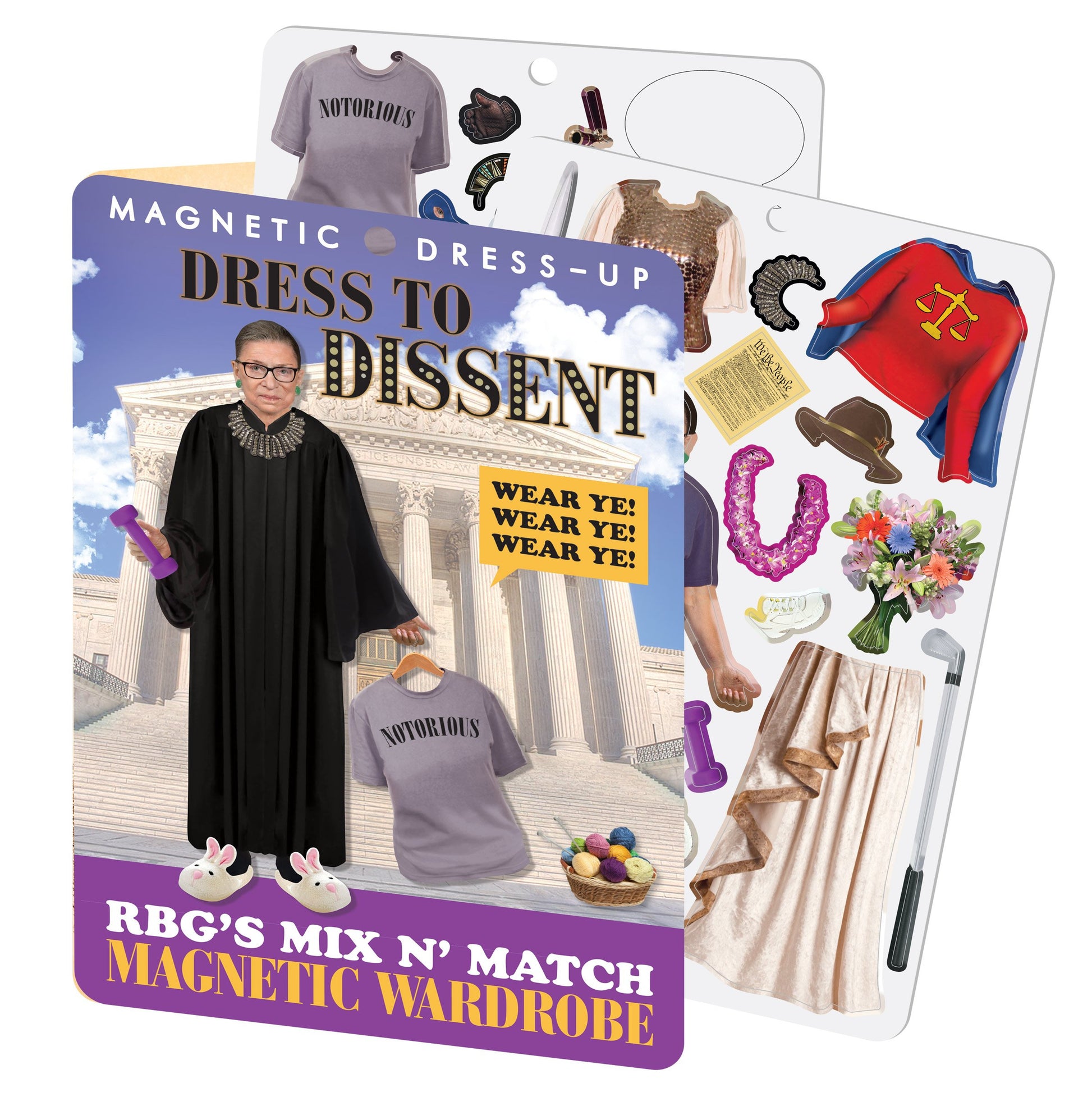 Ruth Bader Ginsburg Magnetic Dress-Up Dress To Dissent