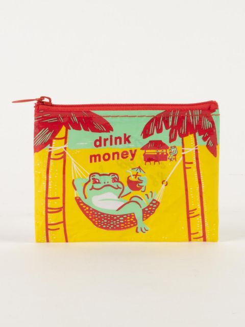 Drink Money Coin Purse Frog
