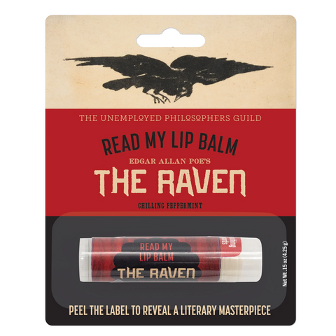 Edgar Allan Poe Raven Lip Balm