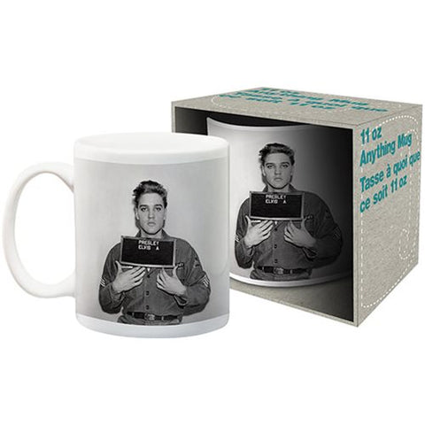 Elvis Presley Enlistment Mug