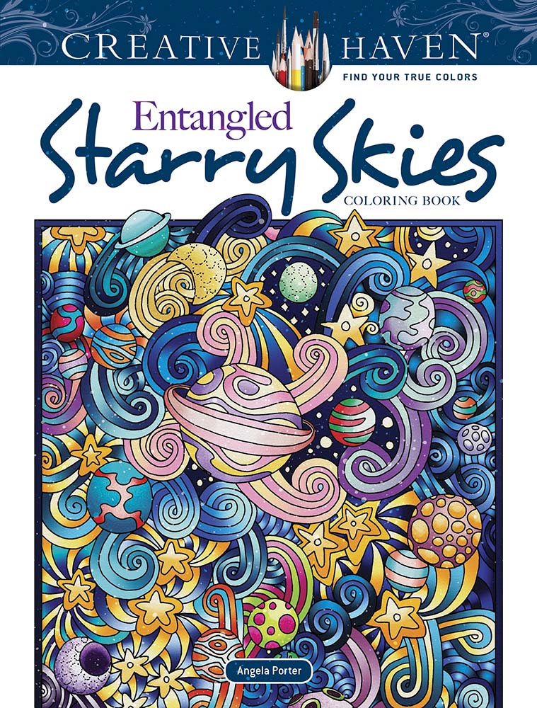 Entangled Starry Skies Coloring Book Creative Haven