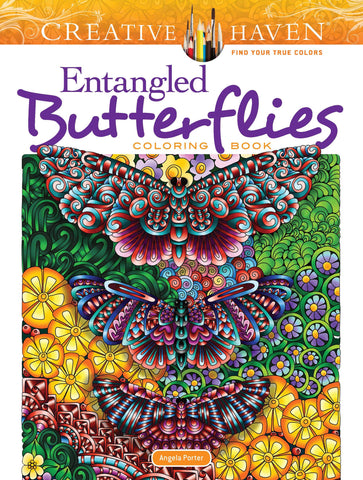 Entangled Butterflies Coloring Book Creative Haven
