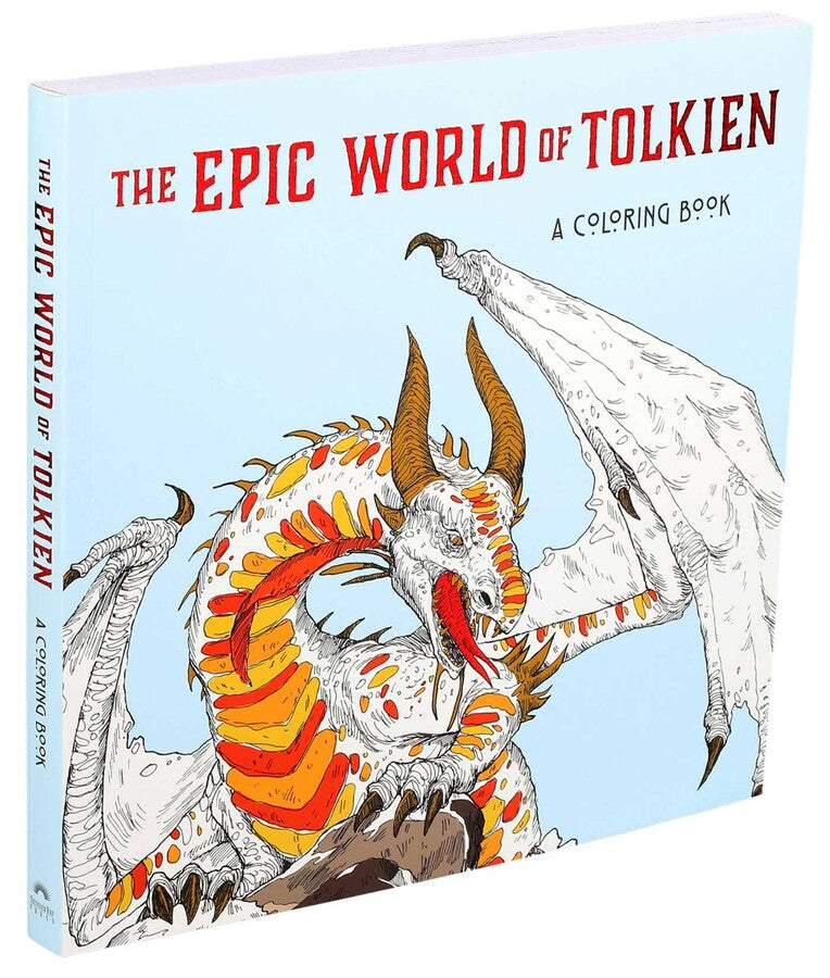 Epic World Of Tolkien Coloring Book