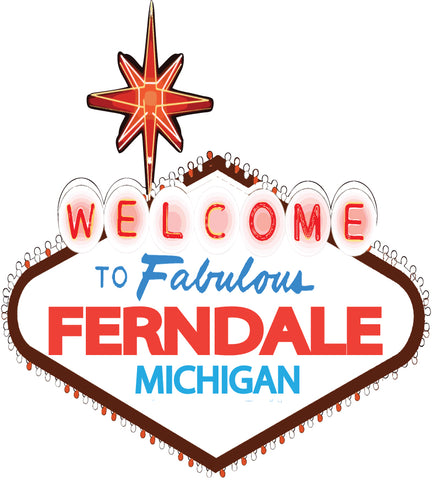 Fabulous Ferndale Sticker