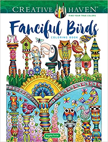 Fanciful Birds Coloring Book Creative Haven