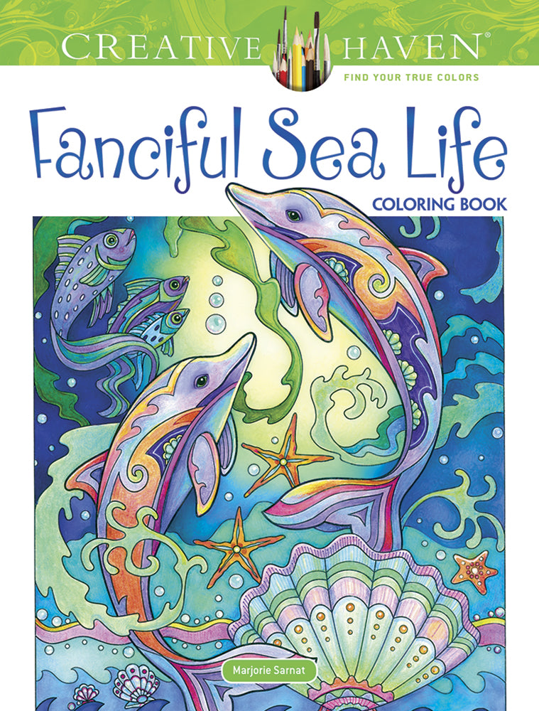 Fanciful Sea Life Coloring Book Creative Haven