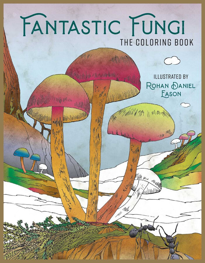 Fantastic Fungi Coloring Book