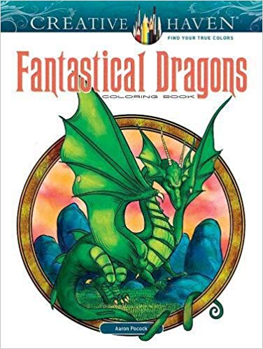 Fantastical Dragons Coloring Book Creative Haven