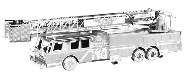 Fire Engine Metal Model