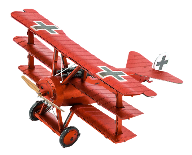 Fokker Triplane Metal Model