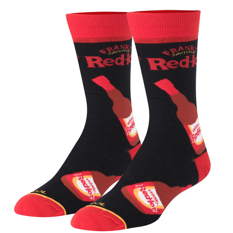 Franks Red Hot Socks Mens Black