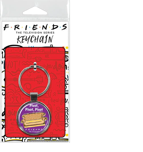 Friends Pivot Couch Keyring