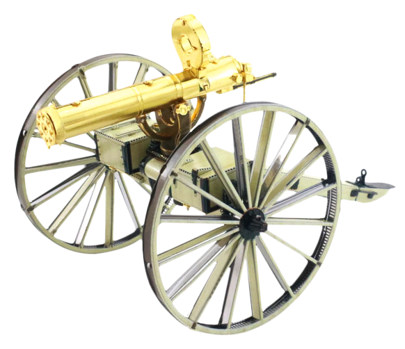 Gatling Gun Metal Model