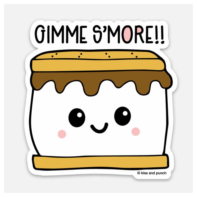 Gimme S'more Sticker