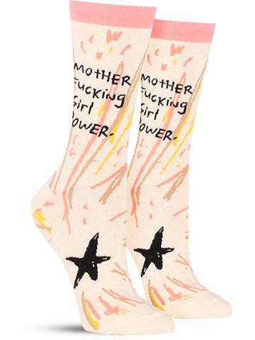 Mother Fucking Girl Power Women's Socks