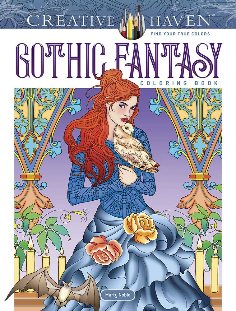 Gothic Fantasy Coloring Book Creative Haven