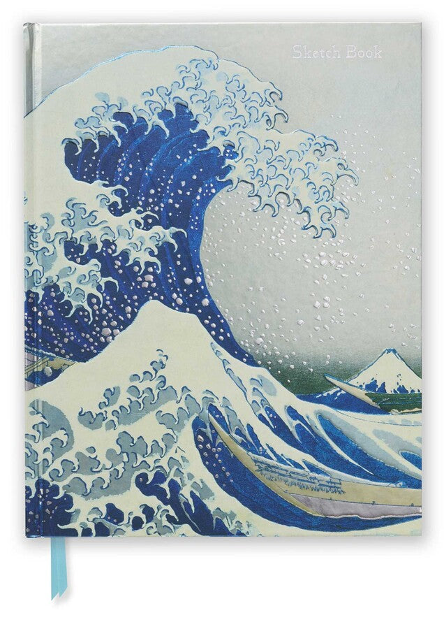 Great Wave Hard Cover Sketch Book Hokusai