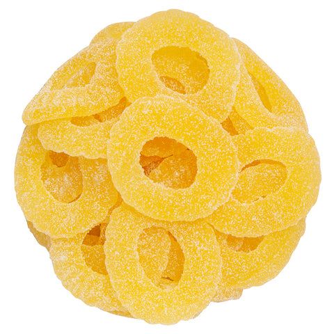 Gummi Pineapple Rings 4 oz