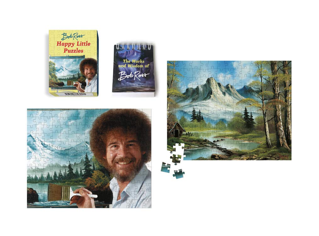 Happy Little Puzzles Kit Bob Ross