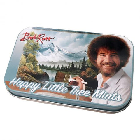 Happy Little Tree Mints Candy Tin Bob Ross