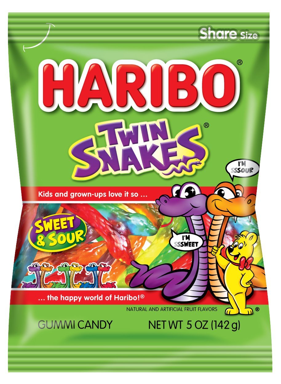 Haribo Twin Snakes Gummi