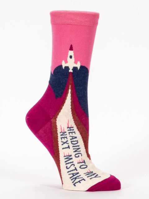 Heading To My Next Mistake Women's Socks