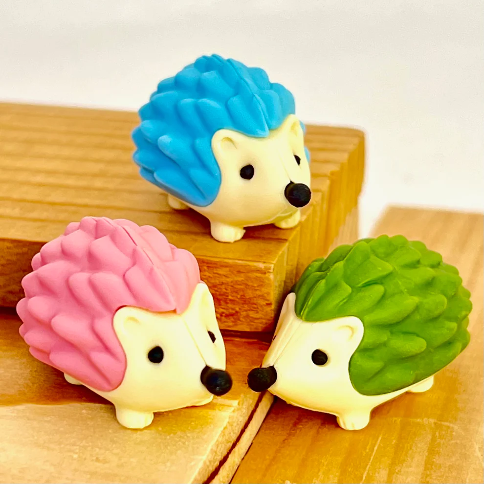 Hedgehog Eraser Iwako