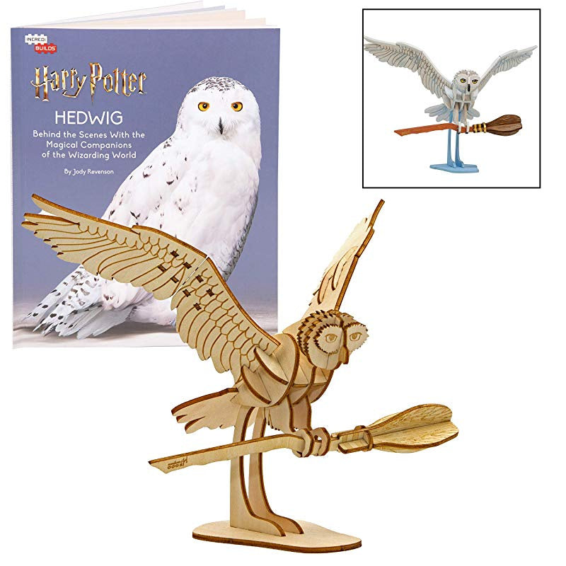 Hedwig Owl Incredibuilds 3D Wood Model Harry Potter