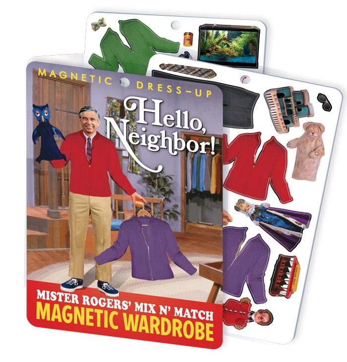 Mister Rogers Magnetic Dress-Up Hello Neighbor