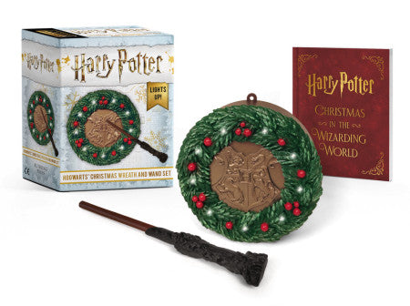 Hogwarts Christmas Wreath And Wand Kit Harry Potter